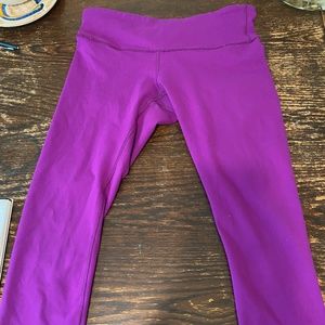 Lululemon Wunder Under 8 - Mid Rise Purple
